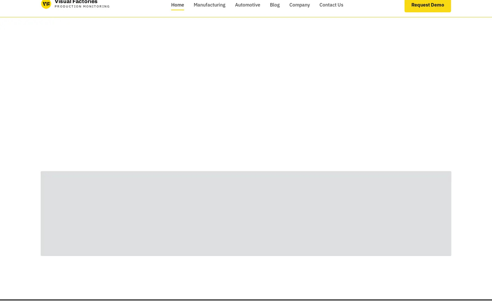 Visual Factories information band, website designed by SmartReach AI